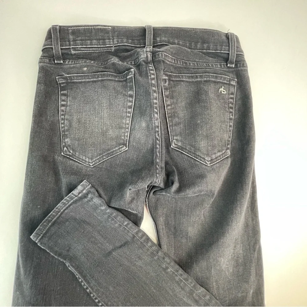 Rag & Bone Fit 1 Extra Slim Skinny Fit Black Authentic Stretch Jean - Picture 13 of 17